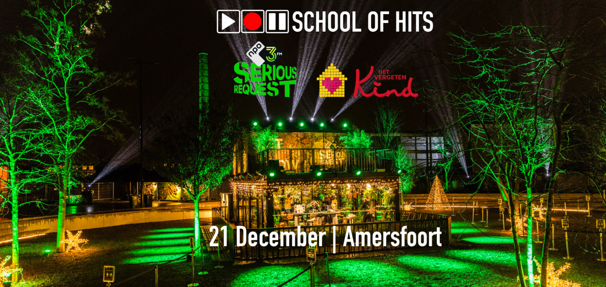 School of Hits op de 3FM kerstmarkt